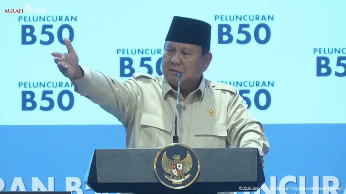 Prabowo Resah Indonesia Bisa B50 tapi Gagal Lolos Piala Dunia