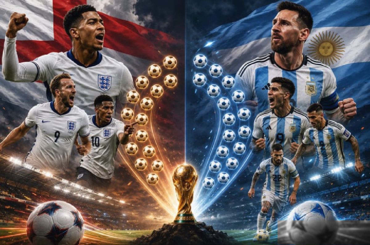 QATAR/LONDON — Inggris dan Argentina Tempuh Jalan Terjal Menuju Final Piala Dunia 2026