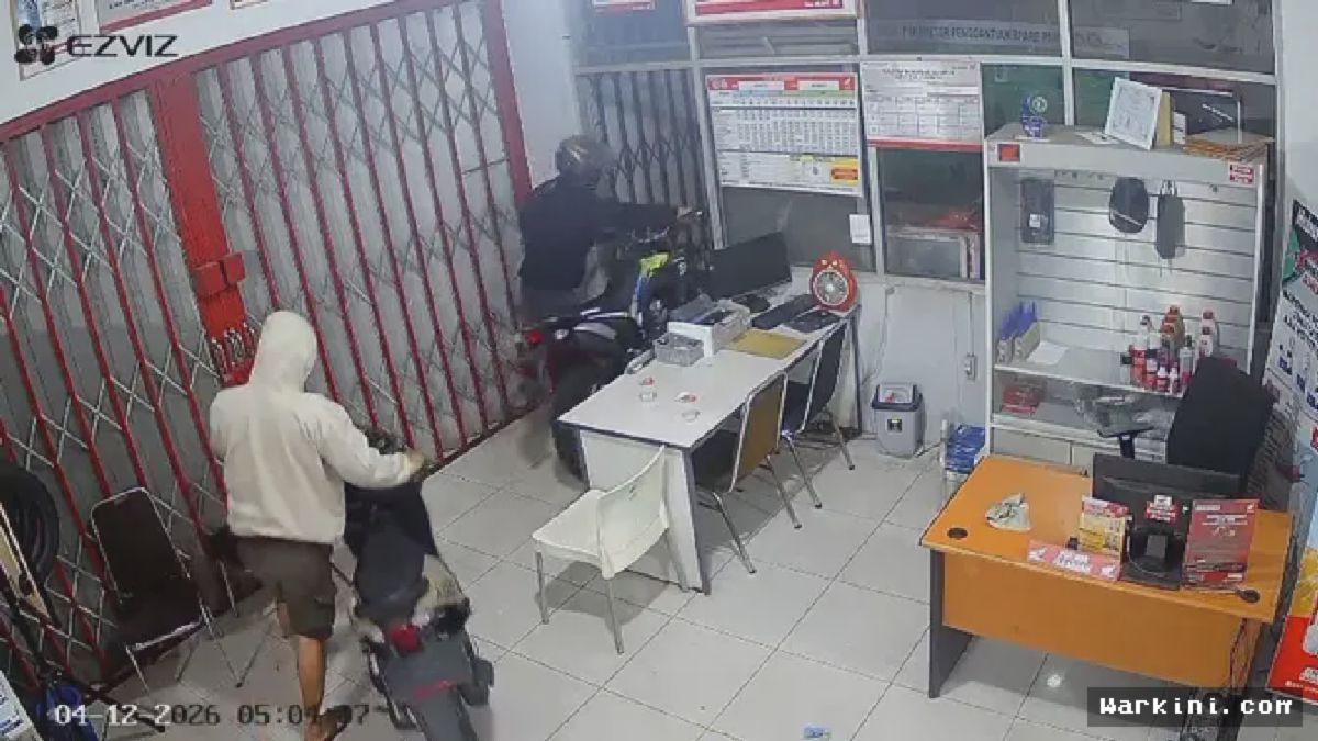 Lampung — Komplotan Bobol Dealer Motor, 30 Unit Raib dalam Semalam