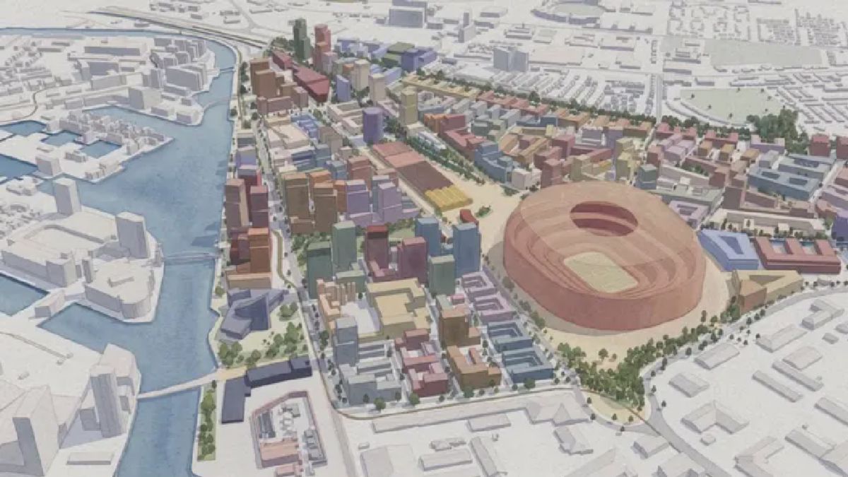 Manchester United Perkenalkan Desain Stadion 100.000 Penonton yang Futuristik