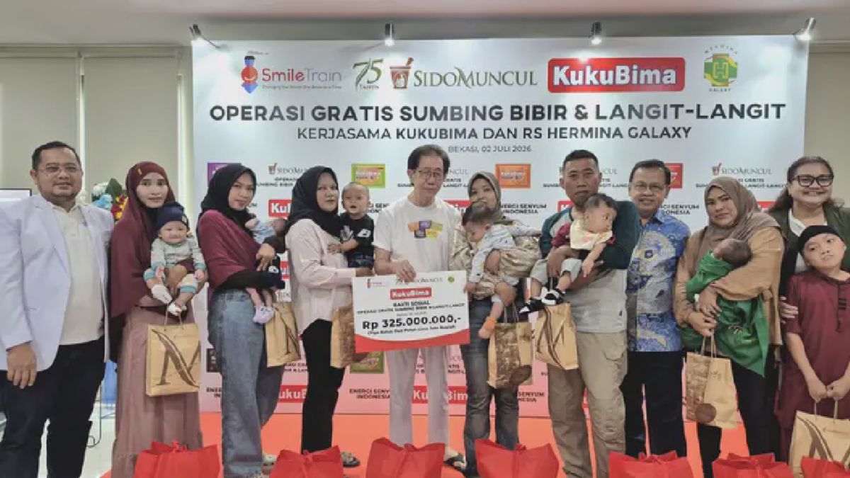 Sido Muncul Danai Operasi Bibir Sumbing Gratis Rp325 Juta di Bekasi