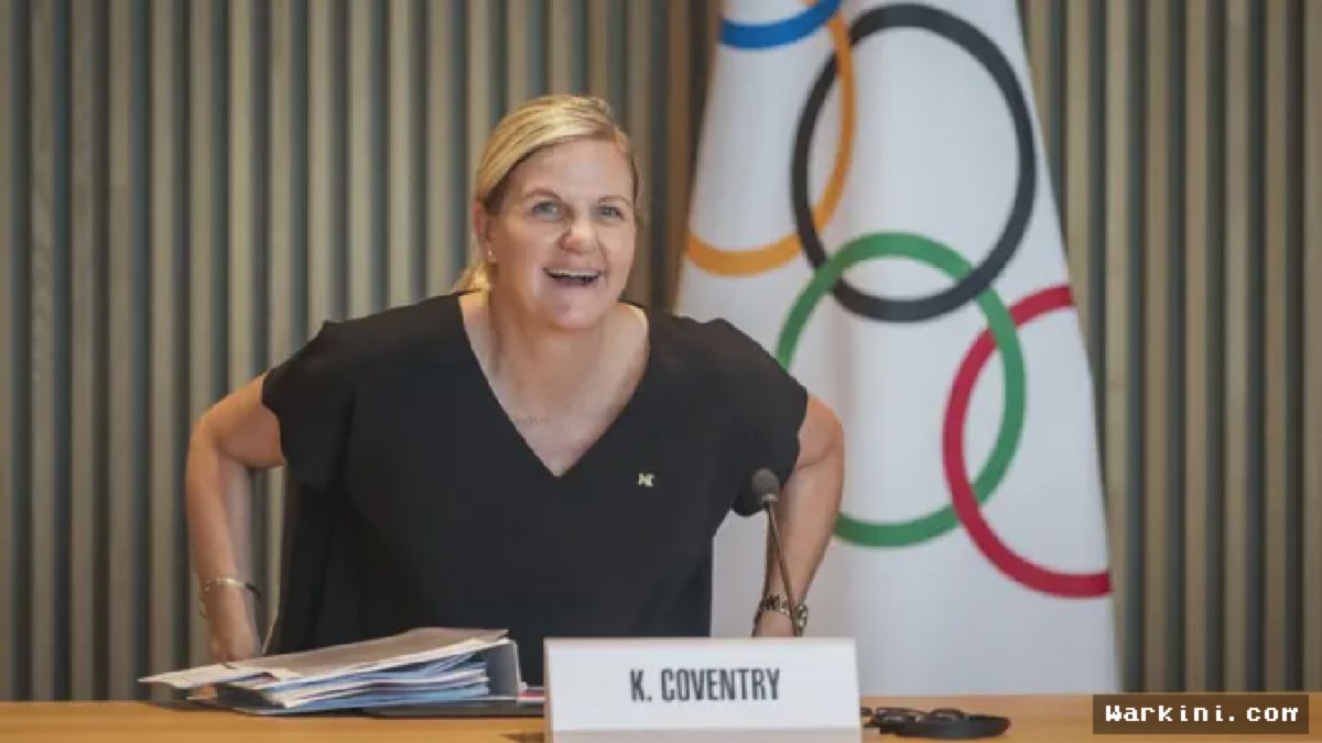 Kirsty Coventry Pimpin Rapat Perdana IOC dengan Senyum Misterius