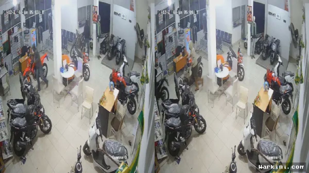 LAMPUNG — Spesialis Pembobol Dealer Motor Akhirnya Kena Skakmat Polisi