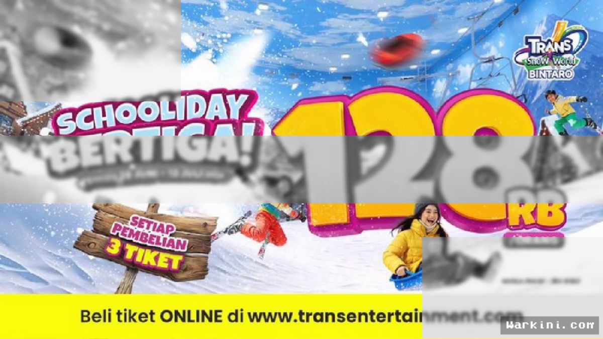 Trans Snow World Bintaro Hadirkan Sensasi Salju Instan Buat yang Kangen Liburan