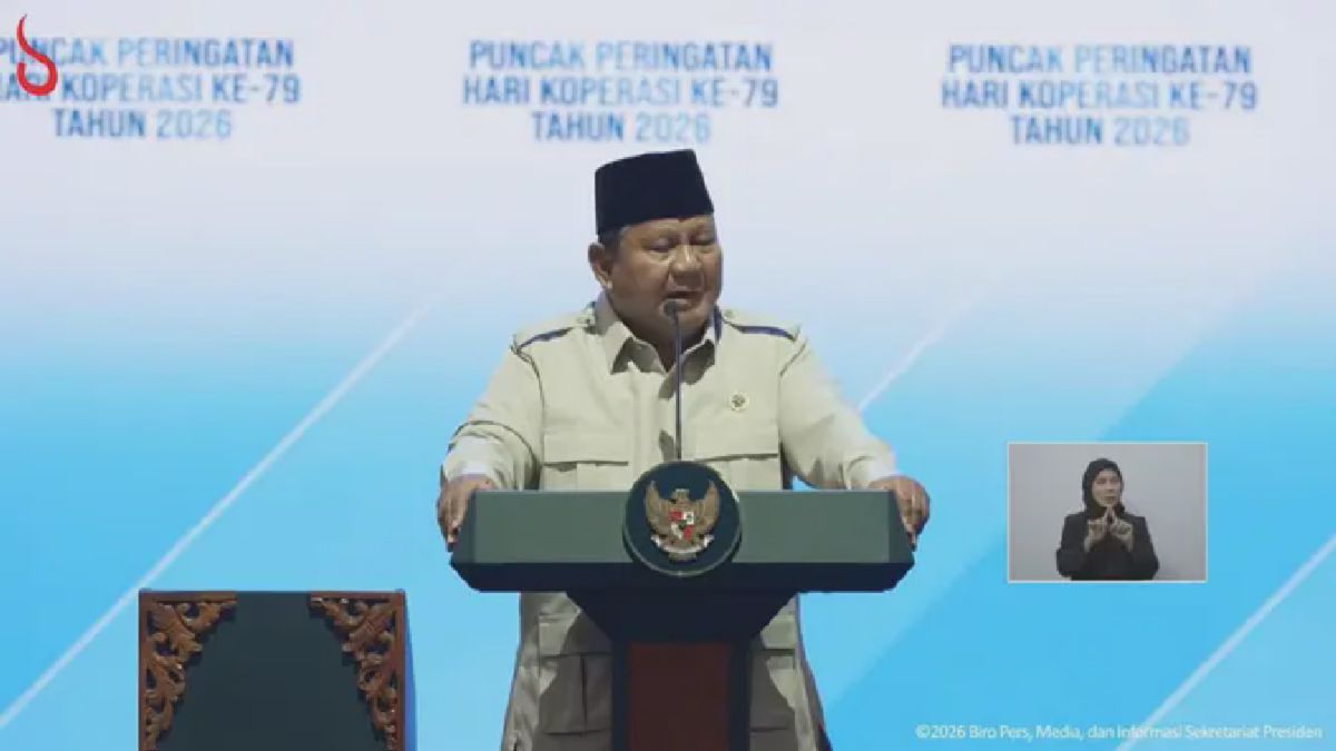 Presiden Prabowo Hadiri Puncak Hari Koperasi Nasional Ke-79