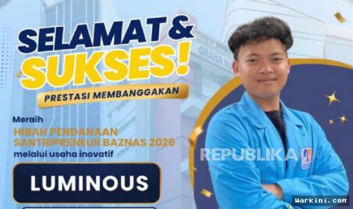 Mahasiswa UNM Raih Hibah Santripreneur BAZNAS 2026, Luminous Siap Tembus Pasar