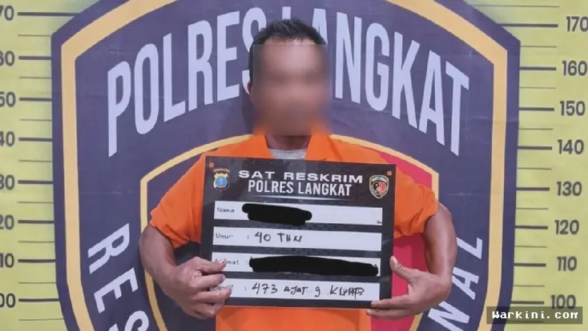 Ayah Kandung Jadi Pelaku Pelecehan Seksual Anak di Langkat