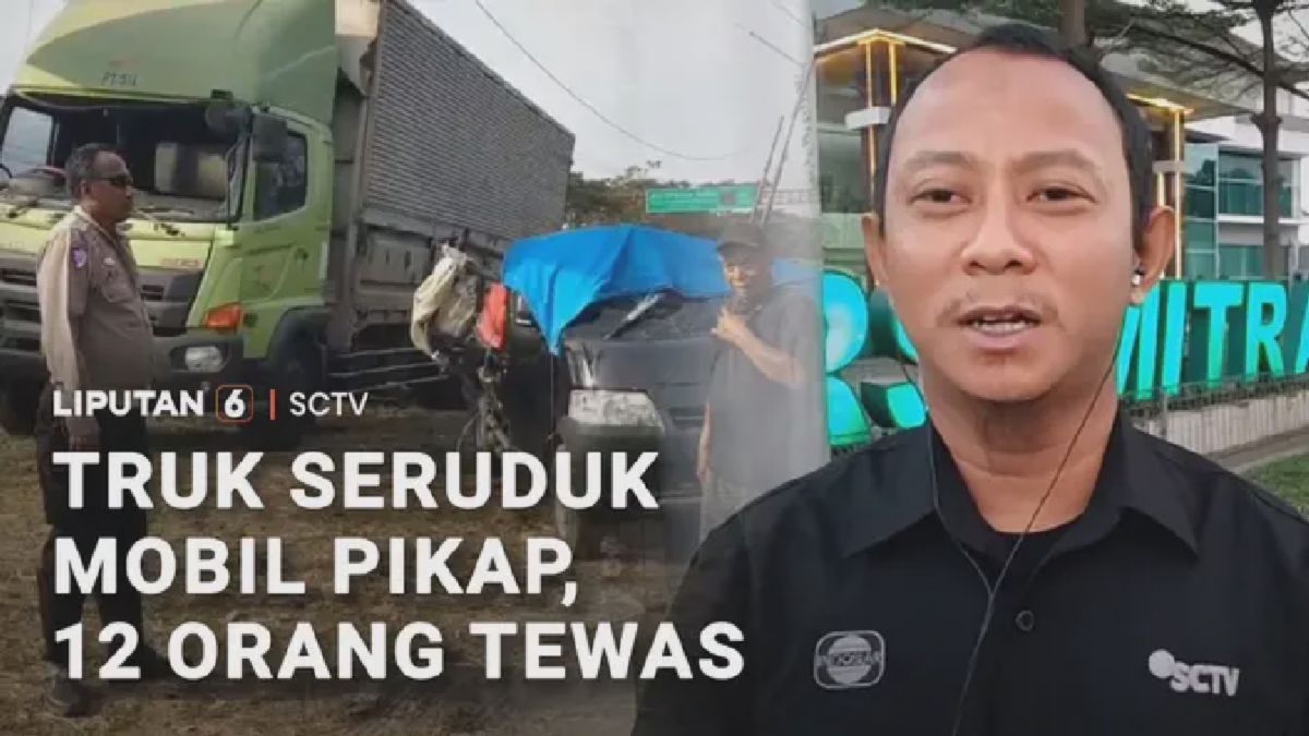 Truk Hantam Rombongan Pengantin di Indramayu, 12 Orang Tewas