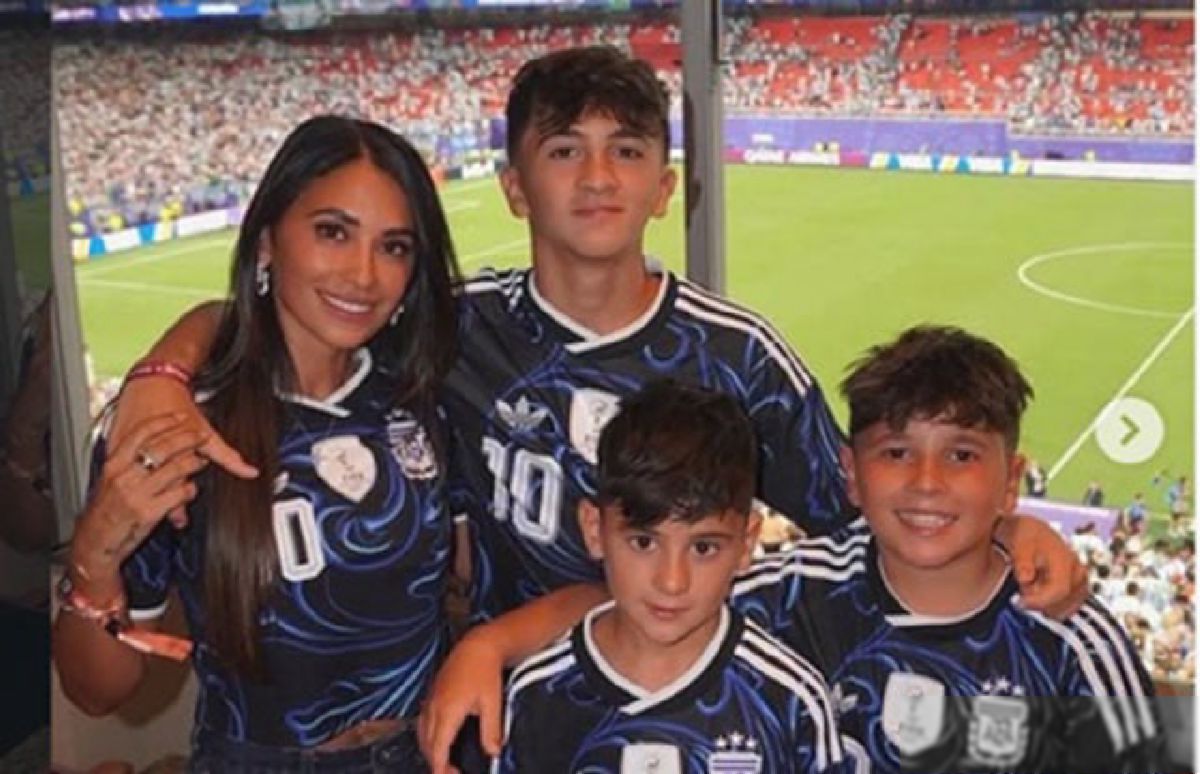 Jersey Antonela Roccuzzo Diyakini Jadi Jimat Keberuntungan Argentina
