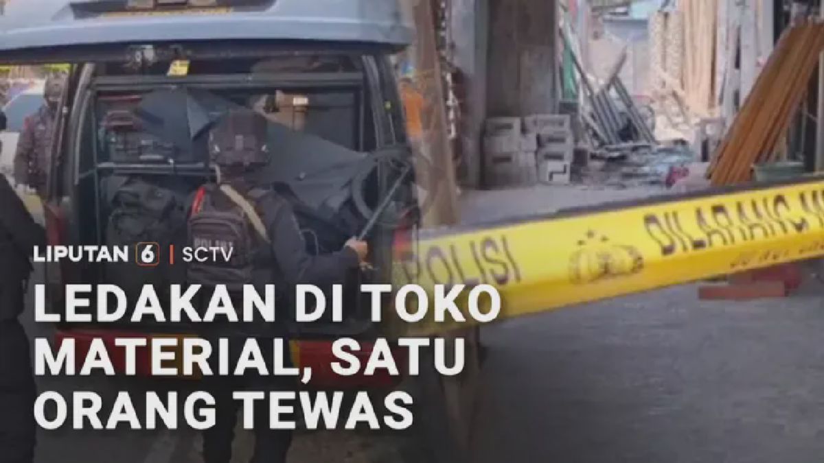 Ledakan Misterius Toko Material Purwakarta Tewaskan Satu Orang