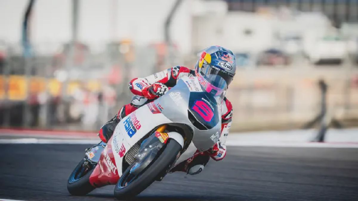 Veda Ega Pratama Start Baris Depan Moto3 Amerika Usai Kualifikasi Impresif