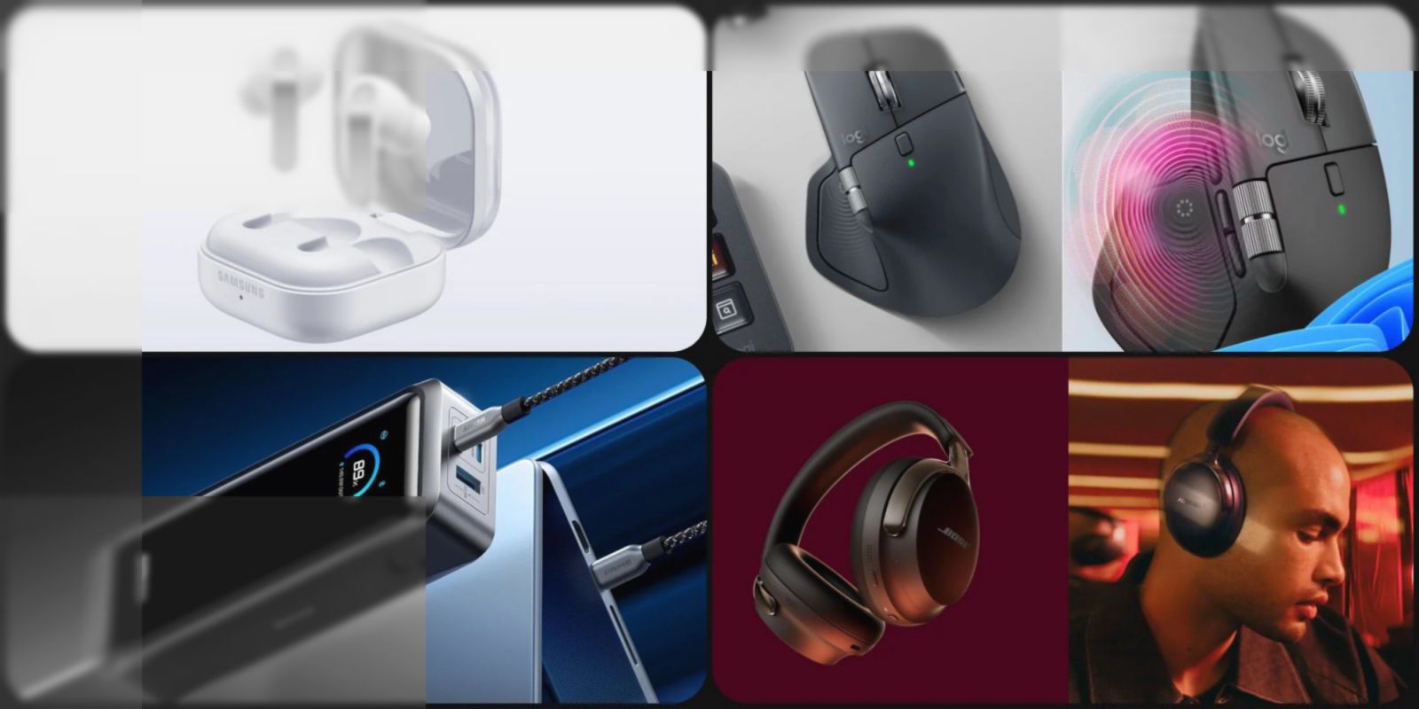 Amazon — Diskon Galaxy Buds 4 Pro, Logitech MX Master 4, dan Bose Speaker