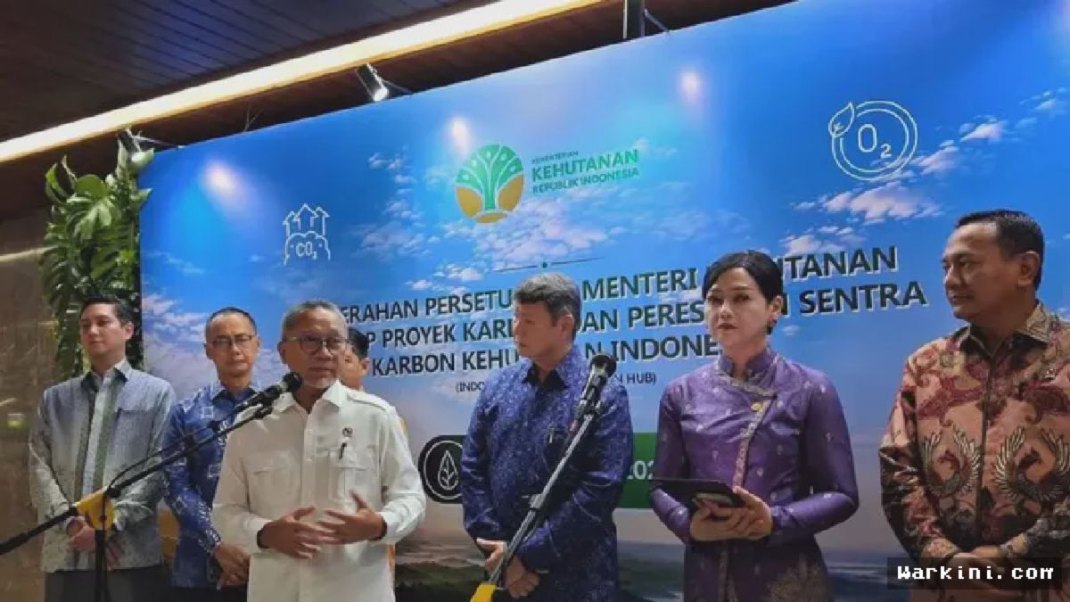 Zulhas Buka Suara Usai Resmikan Sentra Karbon Kehutanan