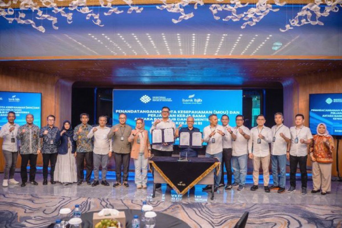 bank bjb dan Kemnaker Jalin Kemitraan Strategis Perkuat SDM