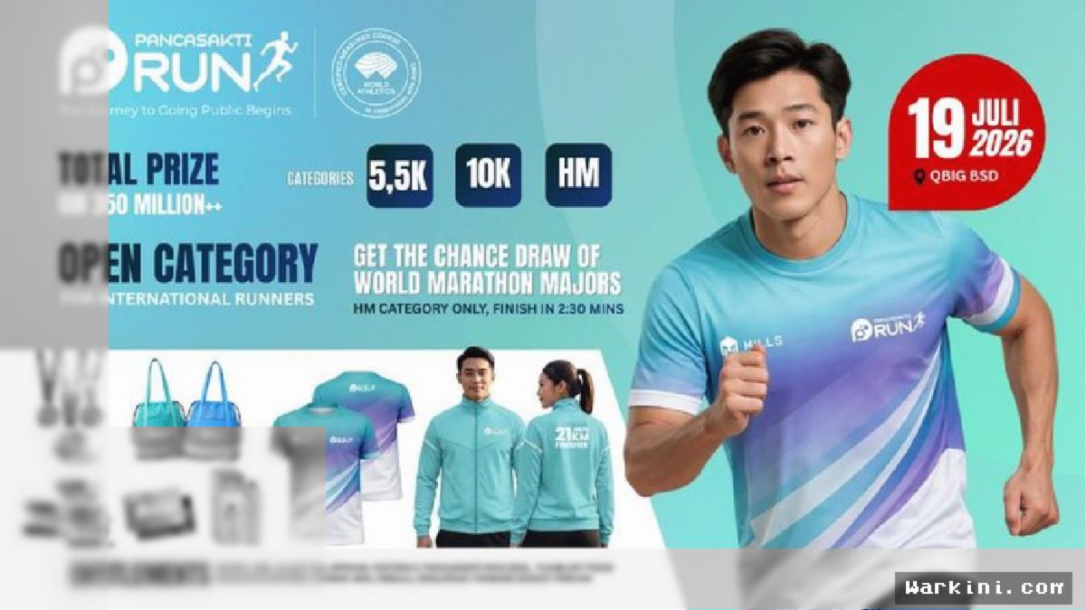 Half Marathon Pertama? Ini Tips Persiapan Anti Boncos di Pancasakti Run 2026