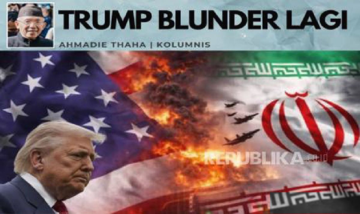 WASHINGTON — Donald Trump Kembali Blunder, Perang Timur Tengah Semakin Kacau